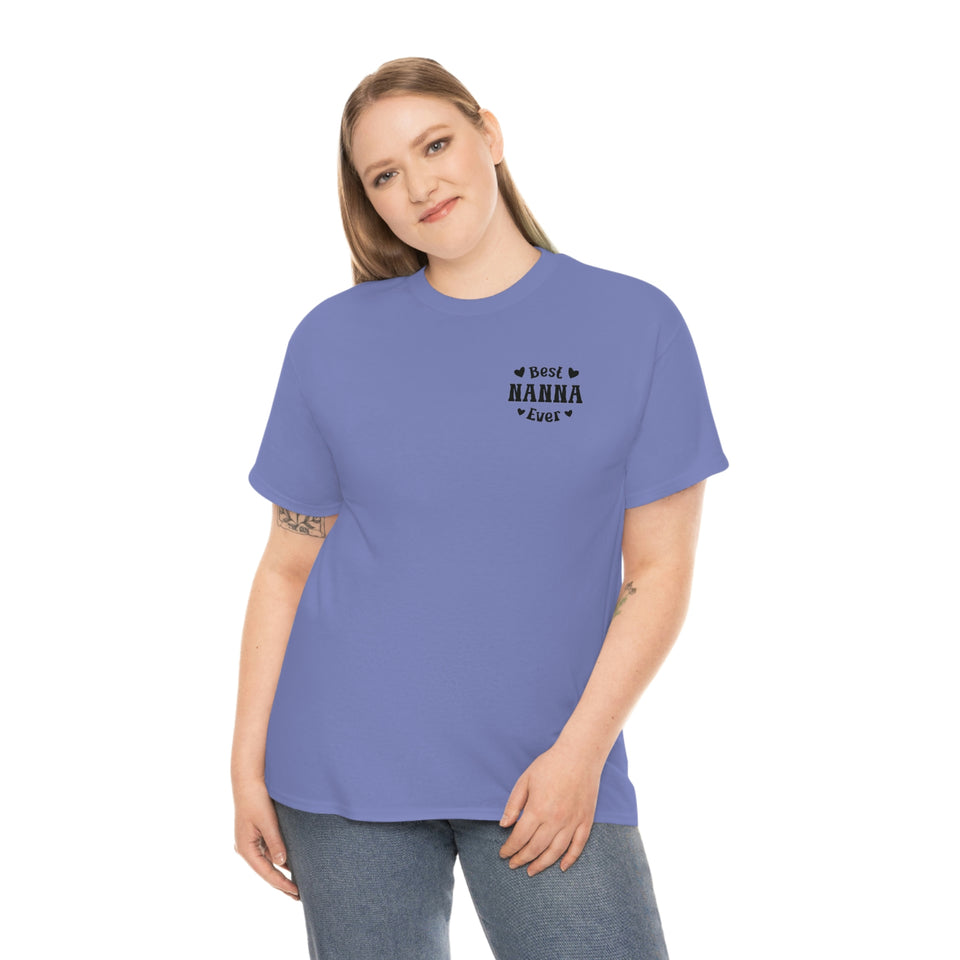 Best Nanna Ever Unisex Heavy Cotton Tee