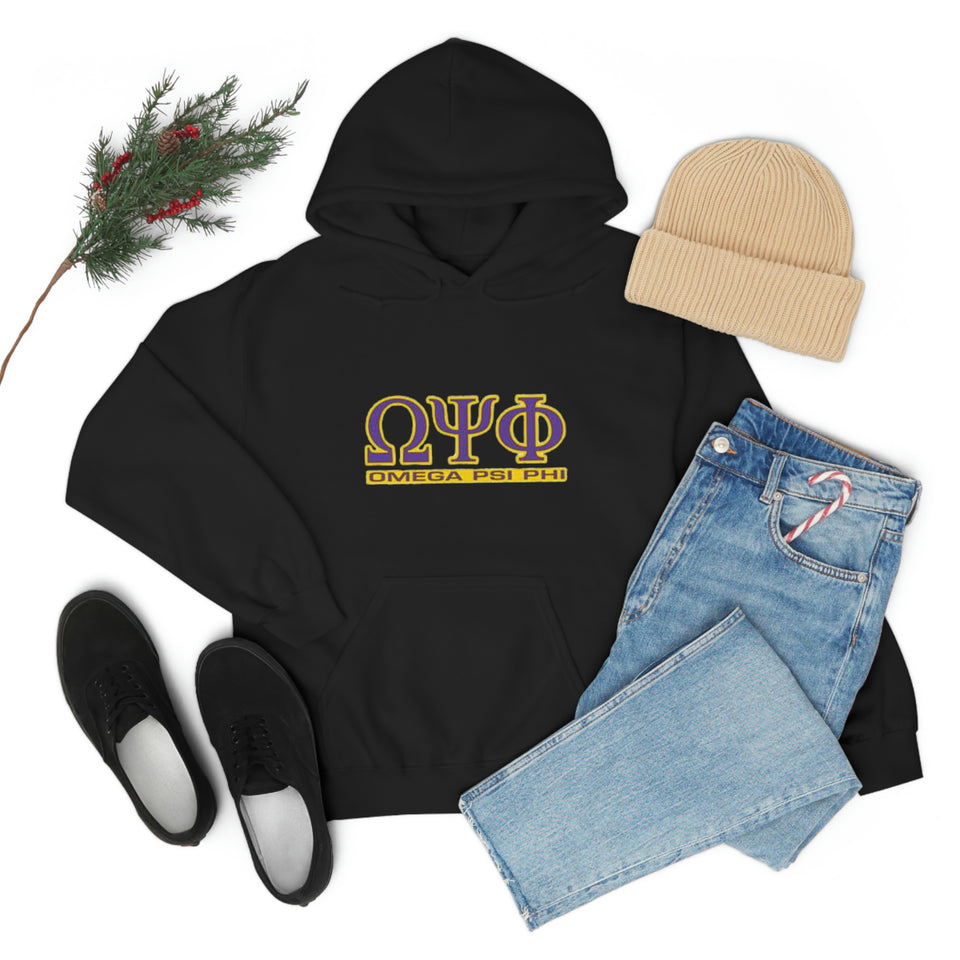 Omega Psi Phi Unisex Heavy Blend™ Hooded Sweatshirt