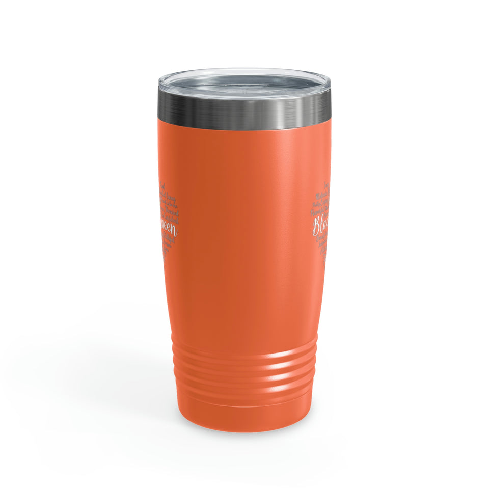 Black Queen Ringneck Tumbler, 20oz