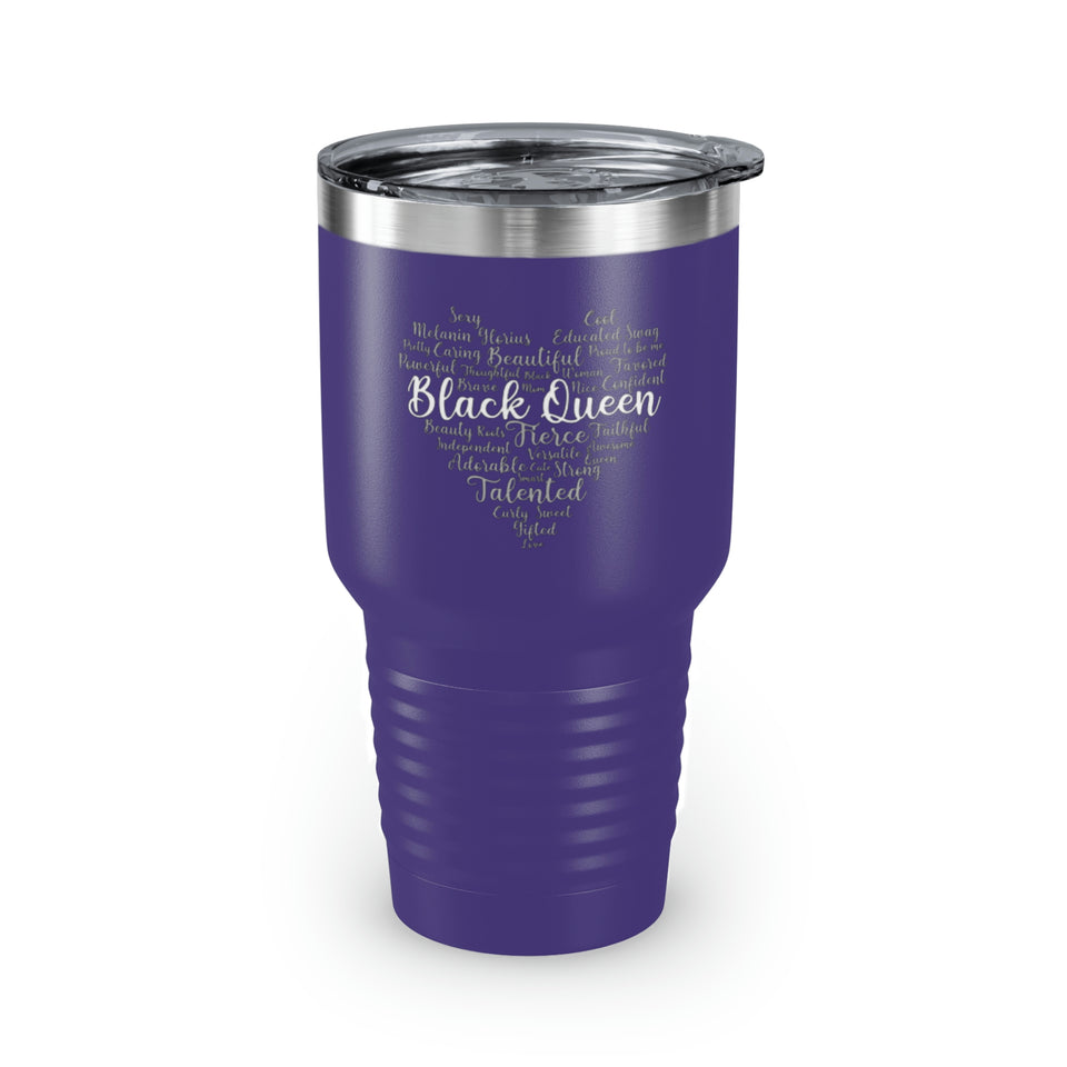 Black Queen Ringneck Tumbler, 30oz