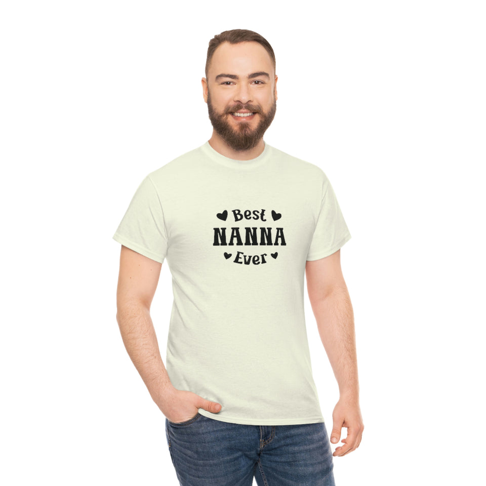 Best Nanna Ever Unisex Heavy Cotton Tee