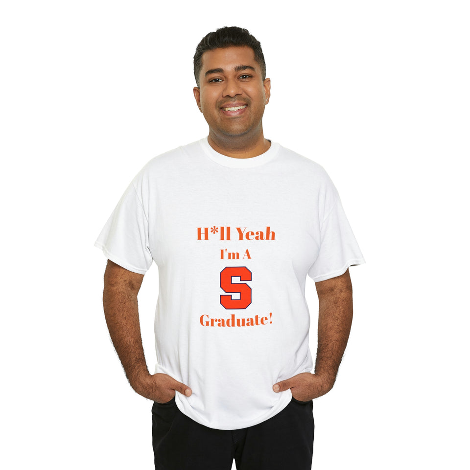 H*ll Yeah! Syracuse University Unisex Heavy Cotton Tee