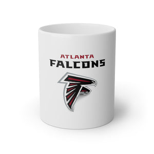 Atlanta Falcons White Mug, 11oz