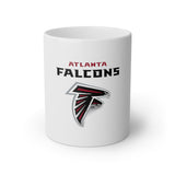 Atlanta Falcons White Mug, 11oz