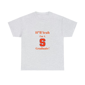 H*ll Yeah! Syracuse University Unisex Heavy Cotton Tee