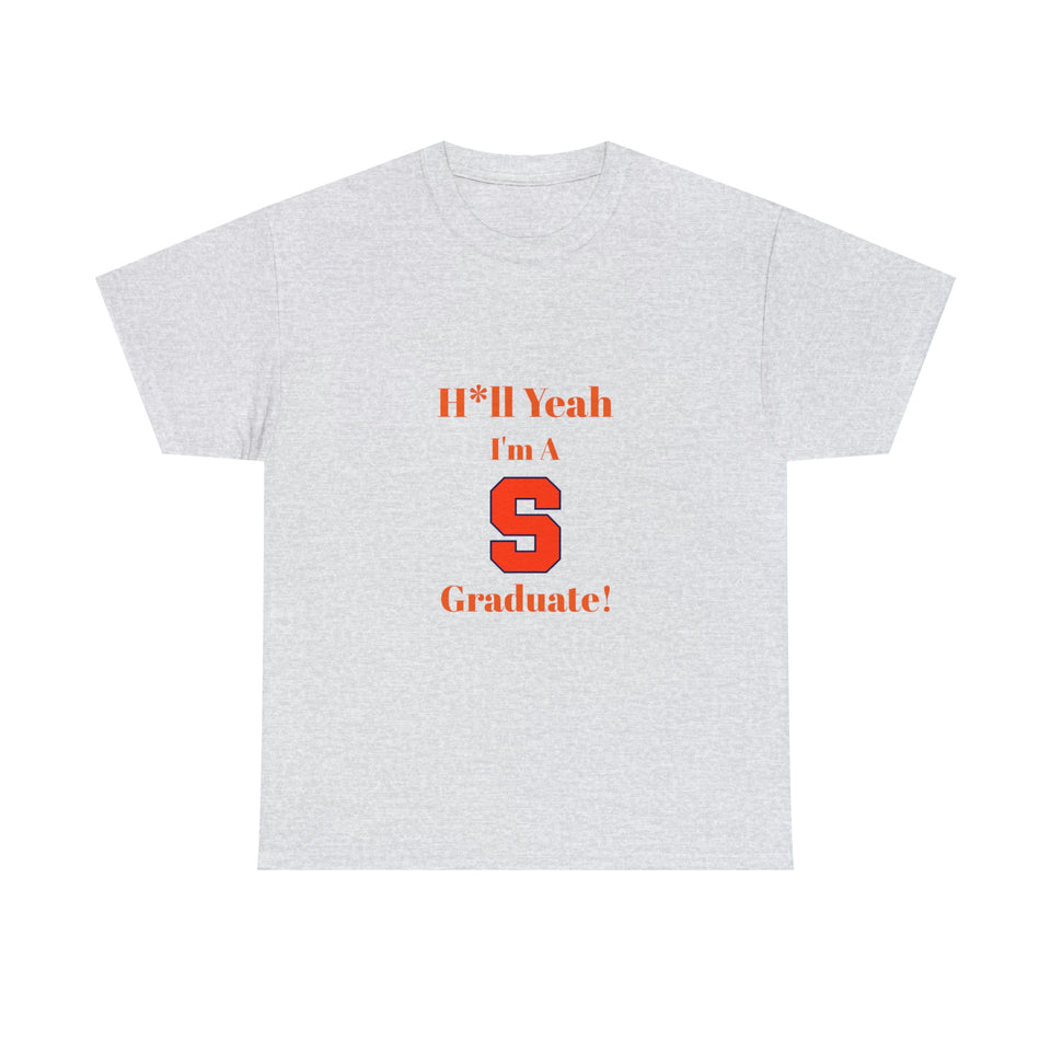 H*ll Yeah! Syracuse University Unisex Heavy Cotton Tee