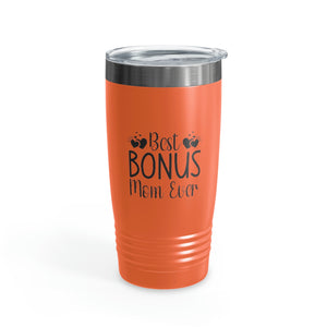 Best Bonus Mom Ever Ringneck Tumbler, 20oz