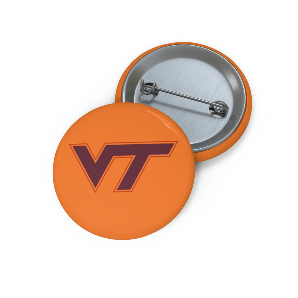 Virginia Tech Custom Pin Buttons