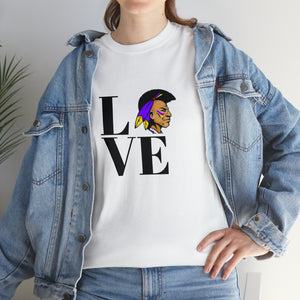 LOVE Alcorn State Unisex Heavy Cotton Tee