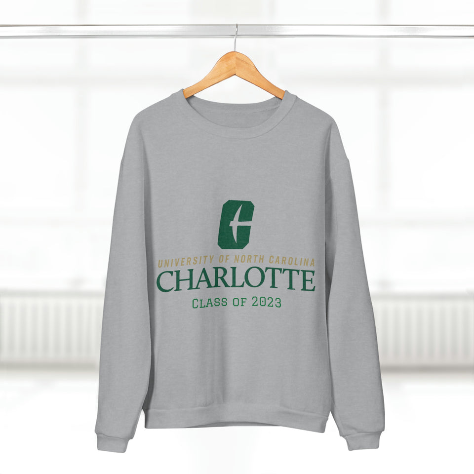 UNCC Class of 2023 Unisex Crew Neck Sweatshirt