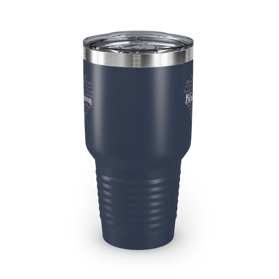 Black Queen Ringneck Tumbler, 30oz