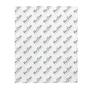 Remi Drake (Black) Plush Blanket