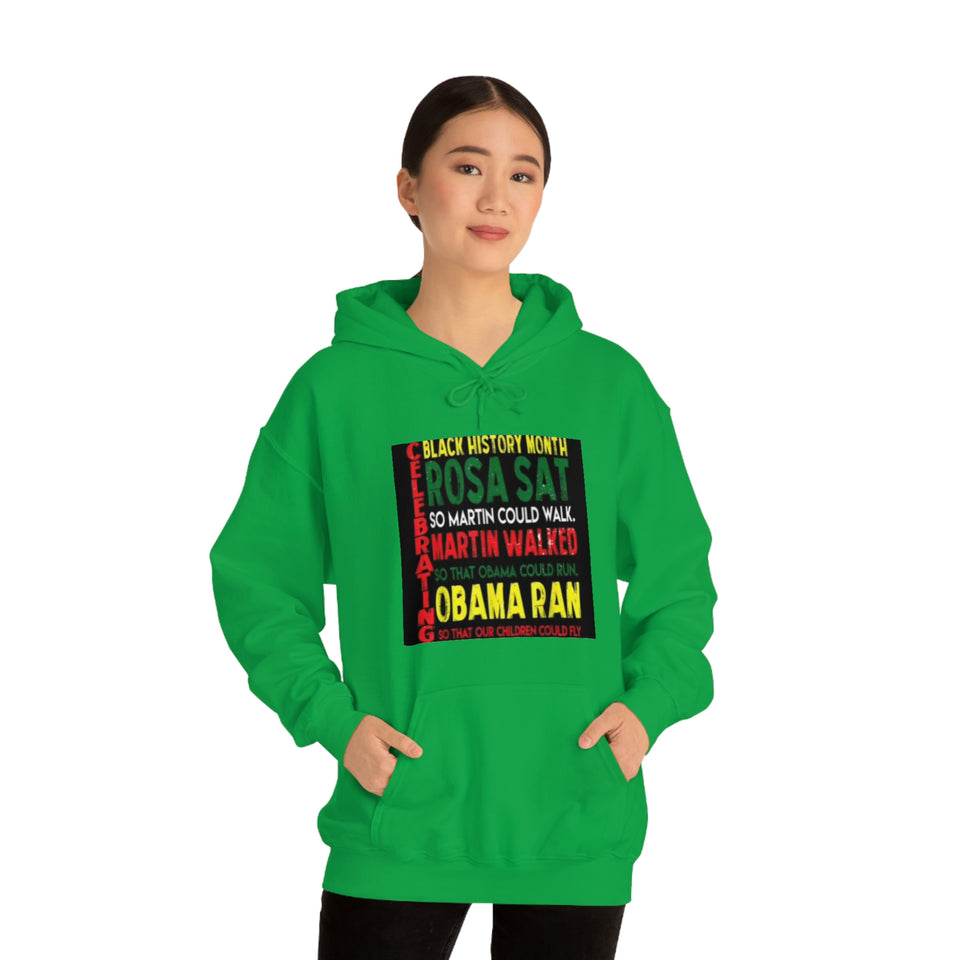 Celebrating Black History Month Unisex Heavy Blend™ Hooded Sweatshirt