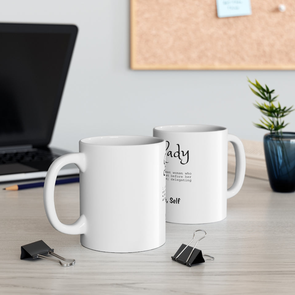 Boss Lady Ceramic Mug 11oz