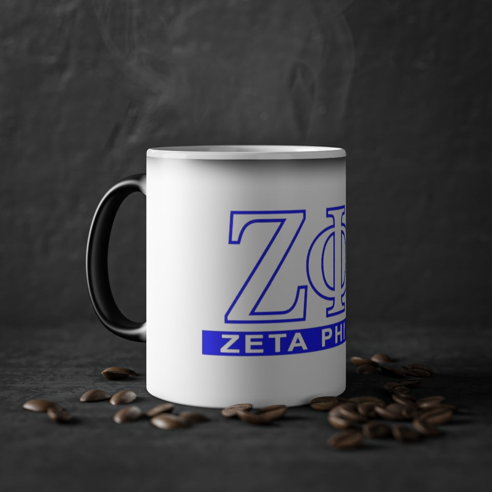 Zeta Phi Beta Magic Mug, 11oz