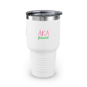 AKA Forever Ringneck Tumbler, 30oz (Small Lettering)