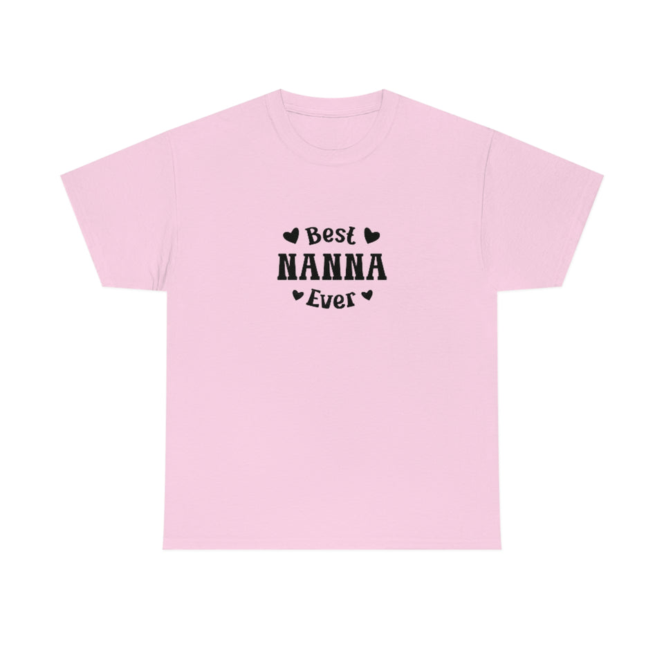 Best Nanna Ever Unisex Heavy Cotton Tee