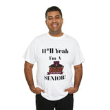 H*ll Yeah! Shaw University Bears Senior Unisex Heavy Cotton Tee