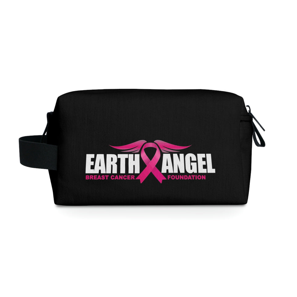 Earth Angel Black Toiletry Bag