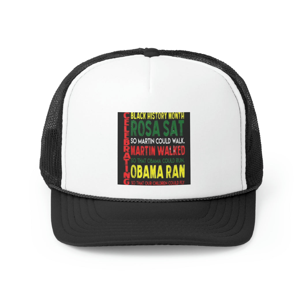 Celebrating Black History Month Trucker Caps
