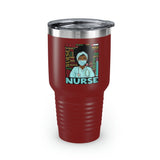 Black Nurse Ringneck Tumbler, 30oz