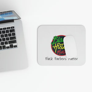 Black Barbers Matter Mouse Pad (Rectangle)