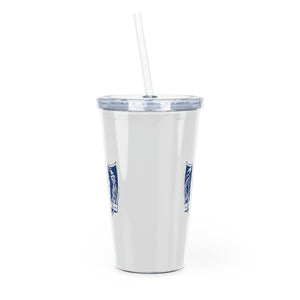 Hickory Grove Christian Plastic Tumbler with Straw