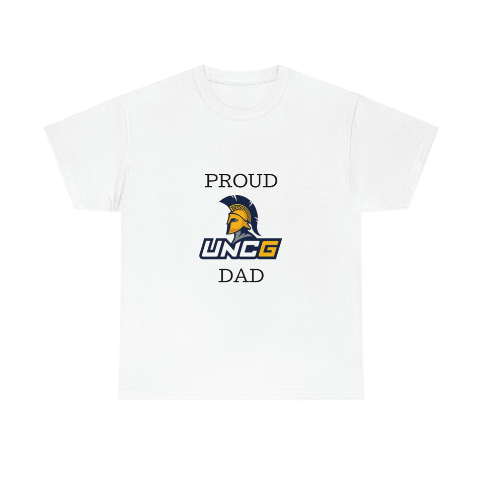 Proud UNCG Dad Cotton Tee