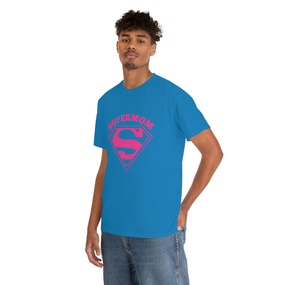 Super Mom Unisex Heavy Cotton Tee