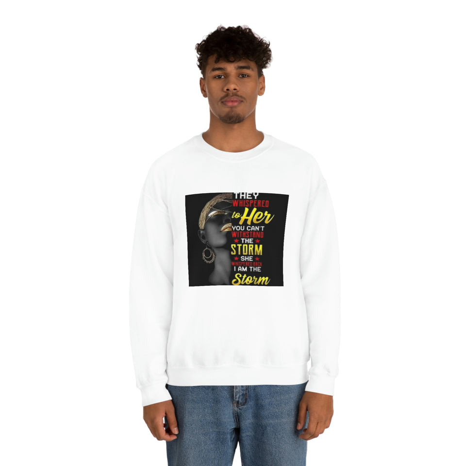 They Whispered Unisex Heavy Blend™ Crewneck Sweatshirt