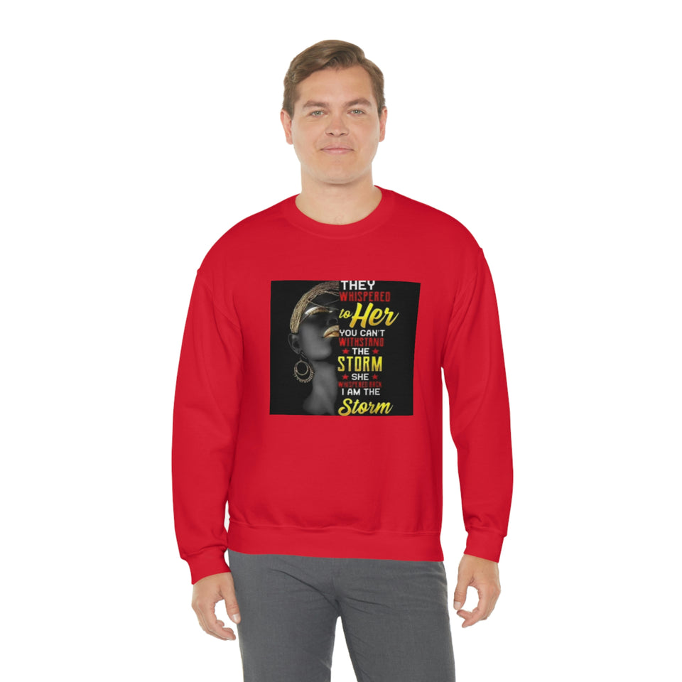 They Whispered Unisex Heavy Blend™ Crewneck Sweatshirt