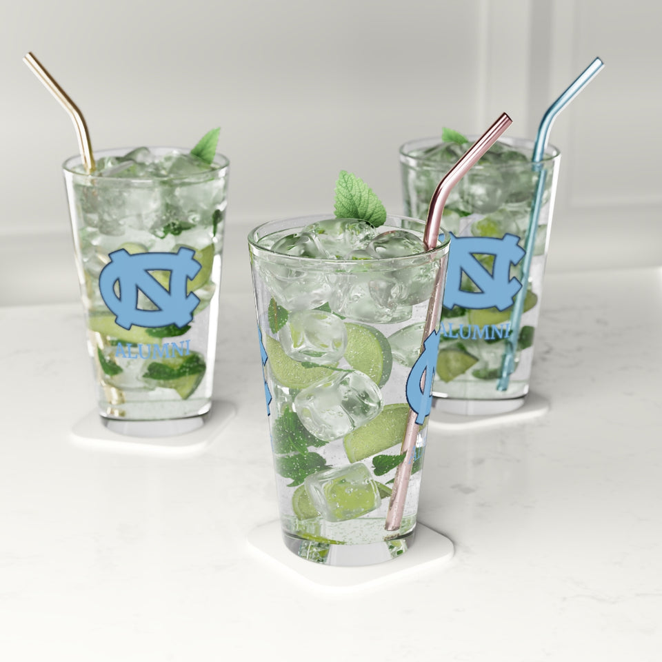 UNC Alumni Pint Glass, 16oz