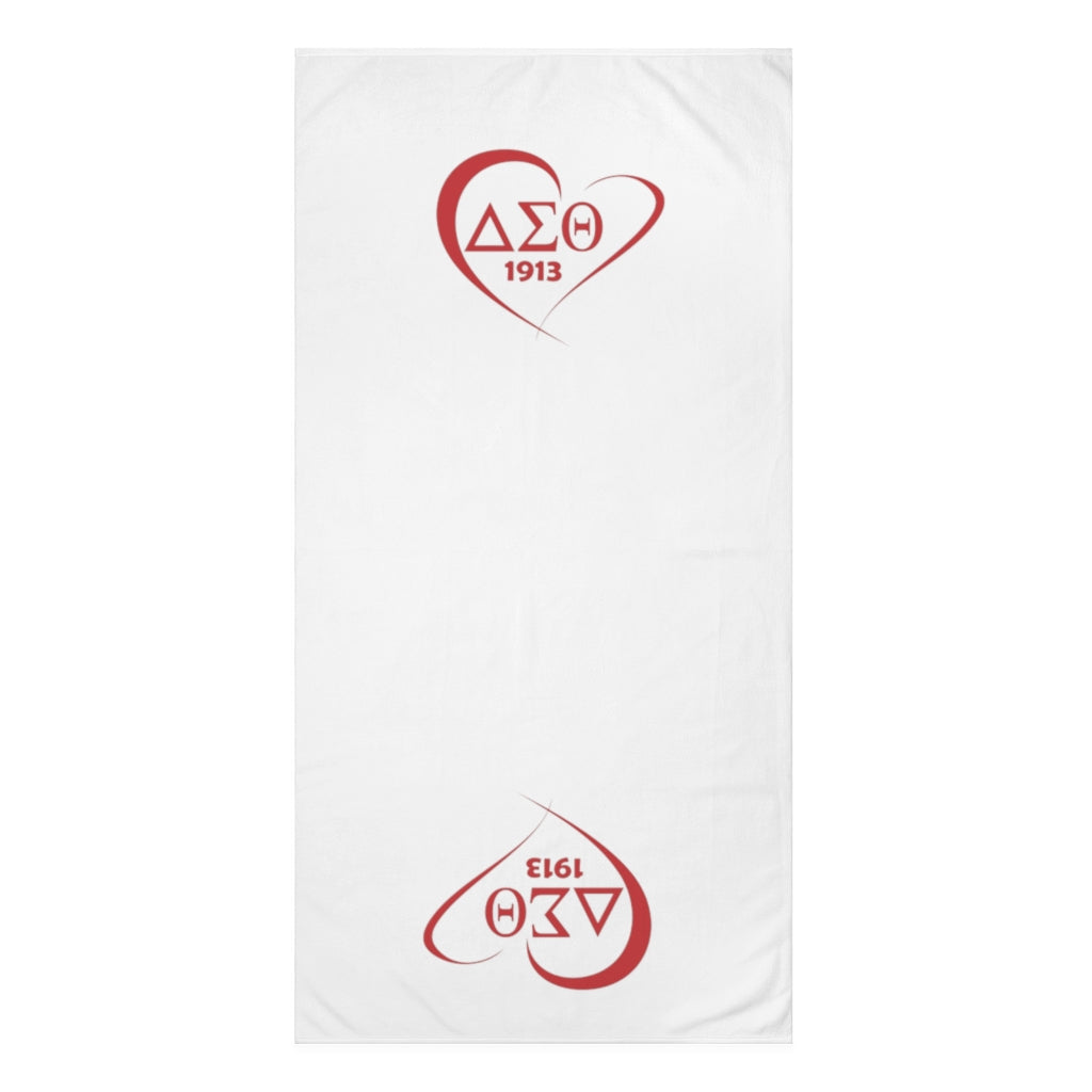Delta Sigma Theta Mink-Cotton Towel
