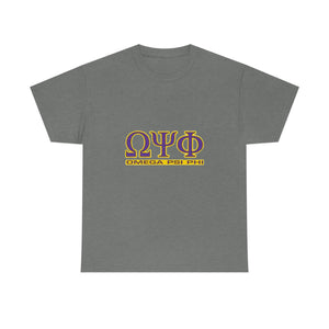Omega Psi Phi Unisex Heavy Cotton Tee