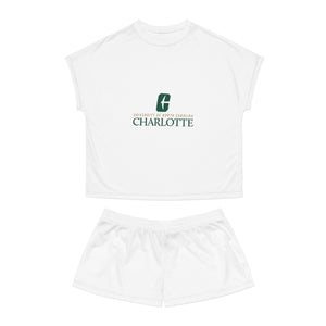 UNCC Women's Short Pajama Set (AOP)