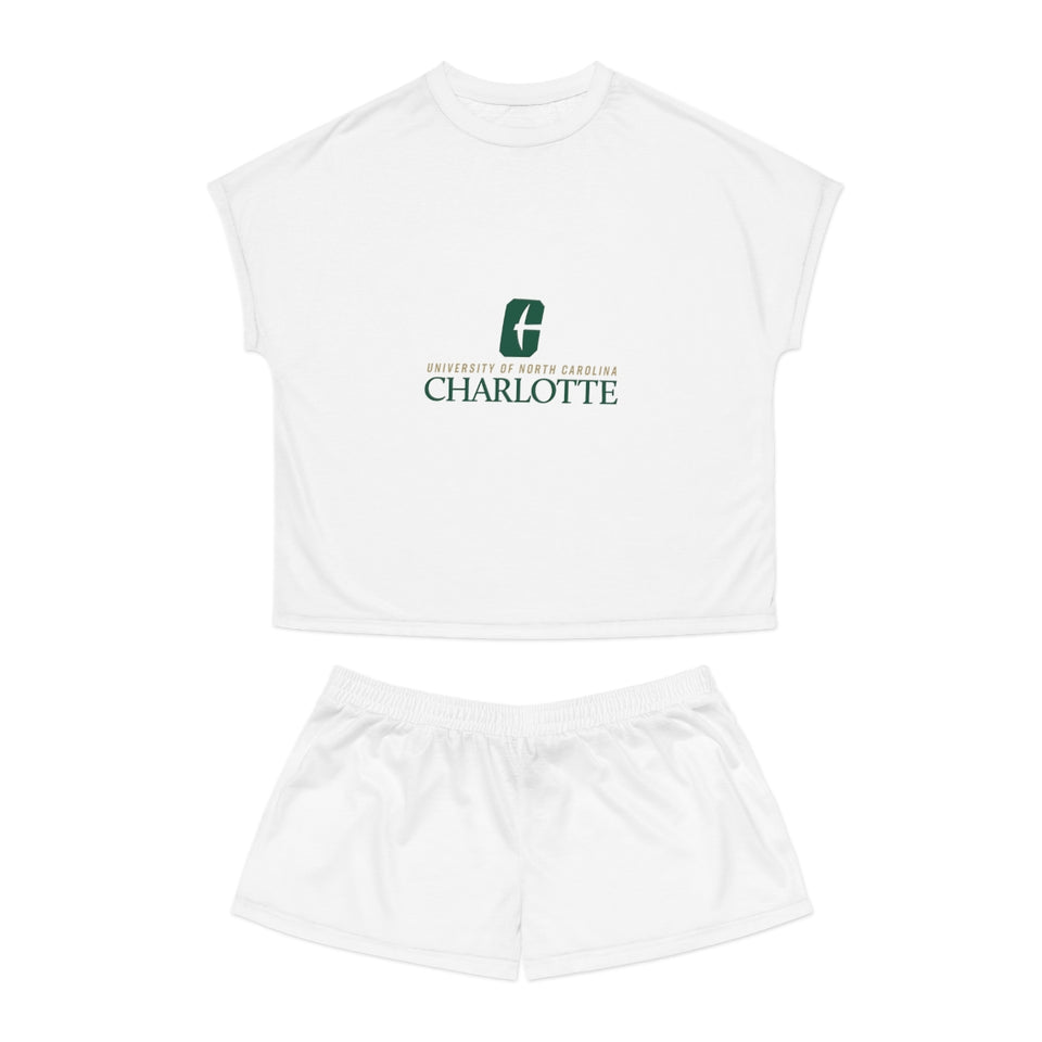 UNCC Women's Short Pajama Set (AOP)