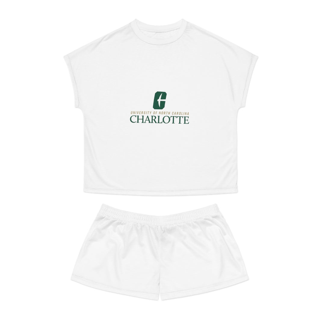 UNCC Women's Short Pajama Set (AOP)