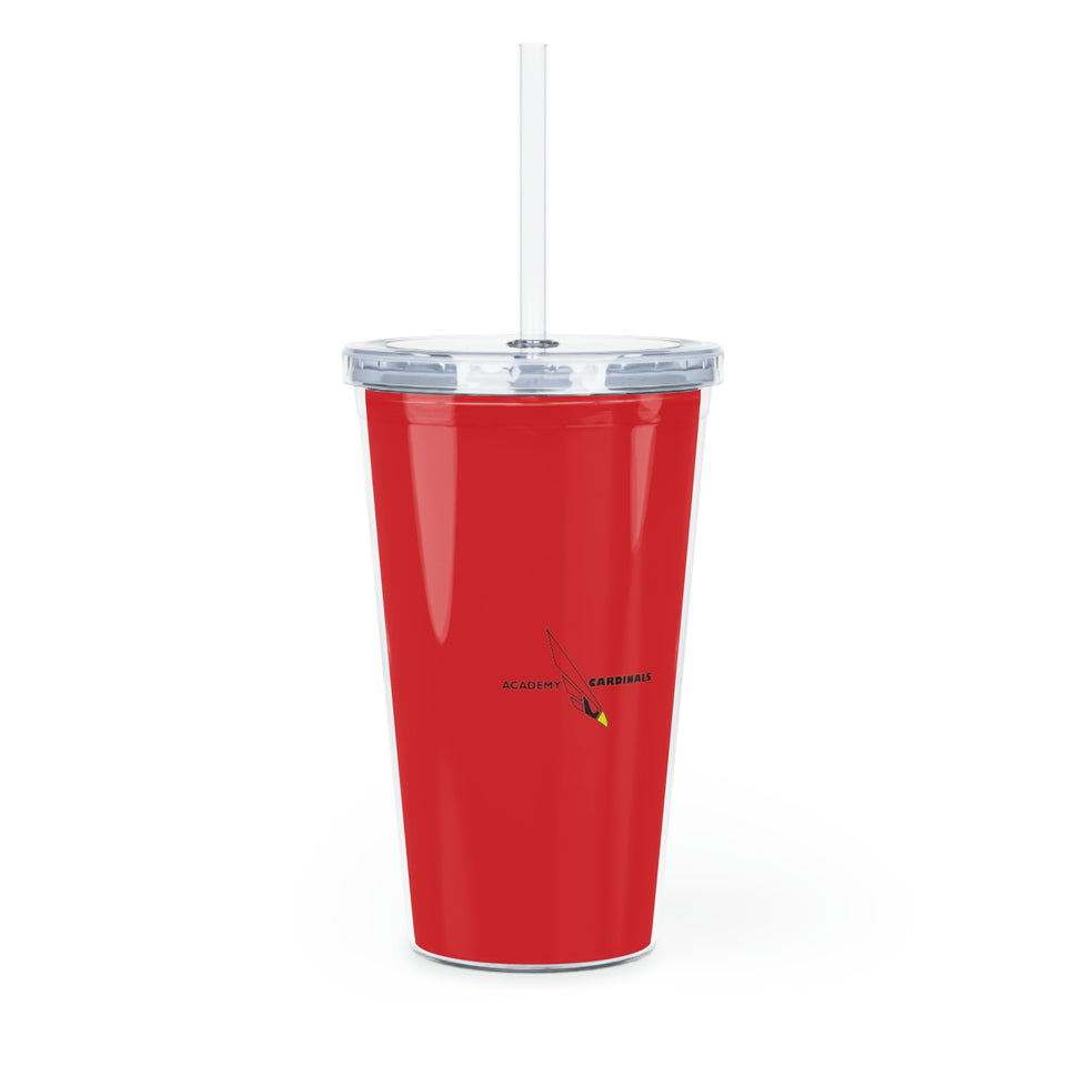 Phillip Berry Plastic Tumbler with Straw