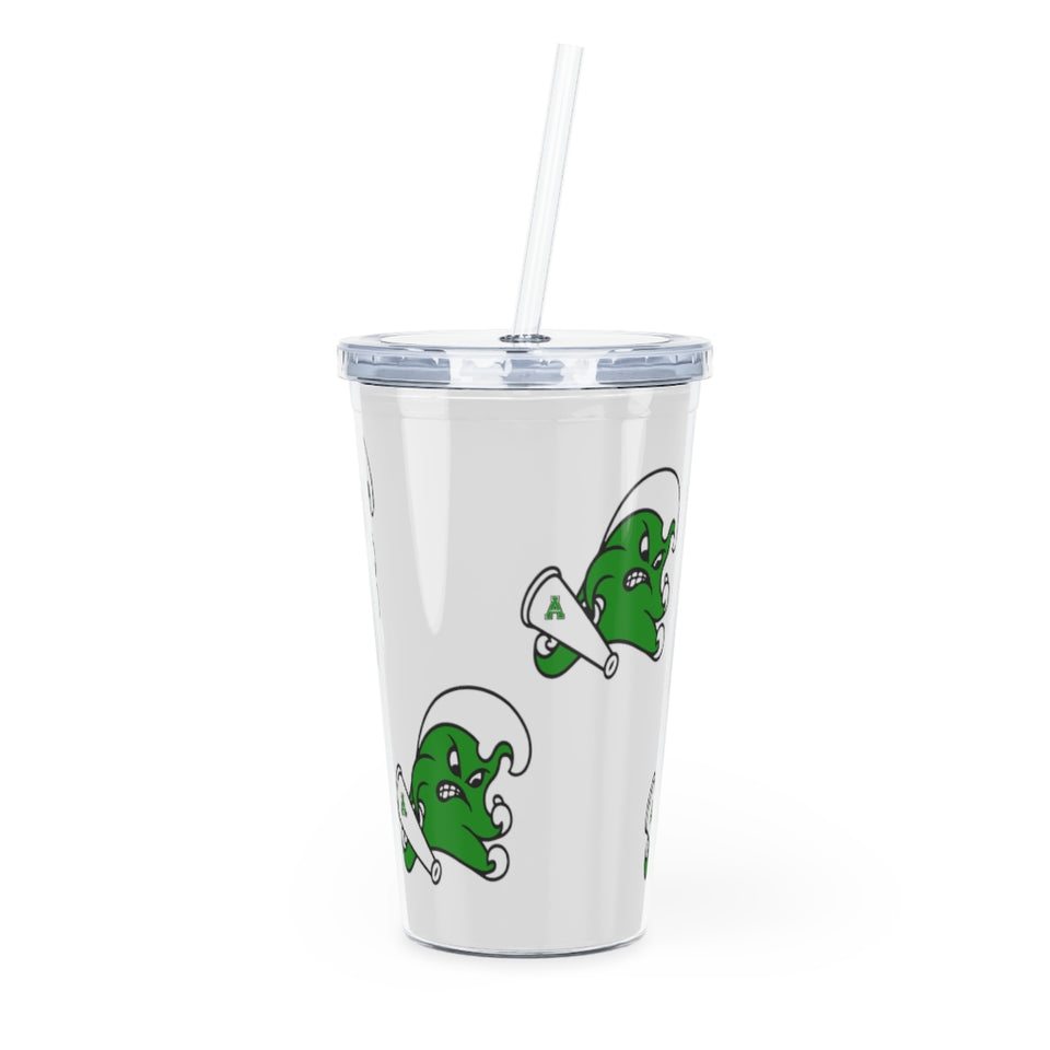 Ashbrook Plastic Tumbler with Straw