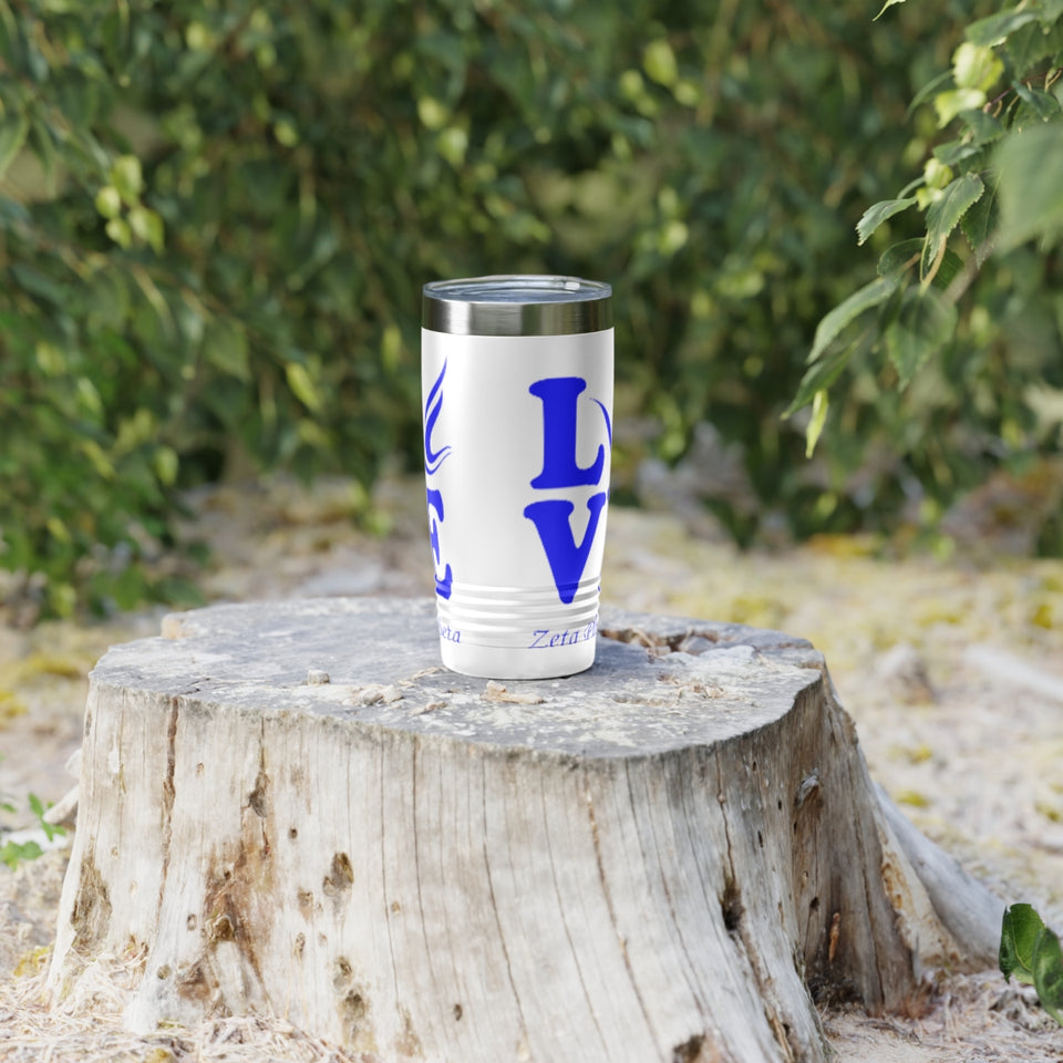 Zeta Phi Beta Love Ringneck Tumbler, 20oz