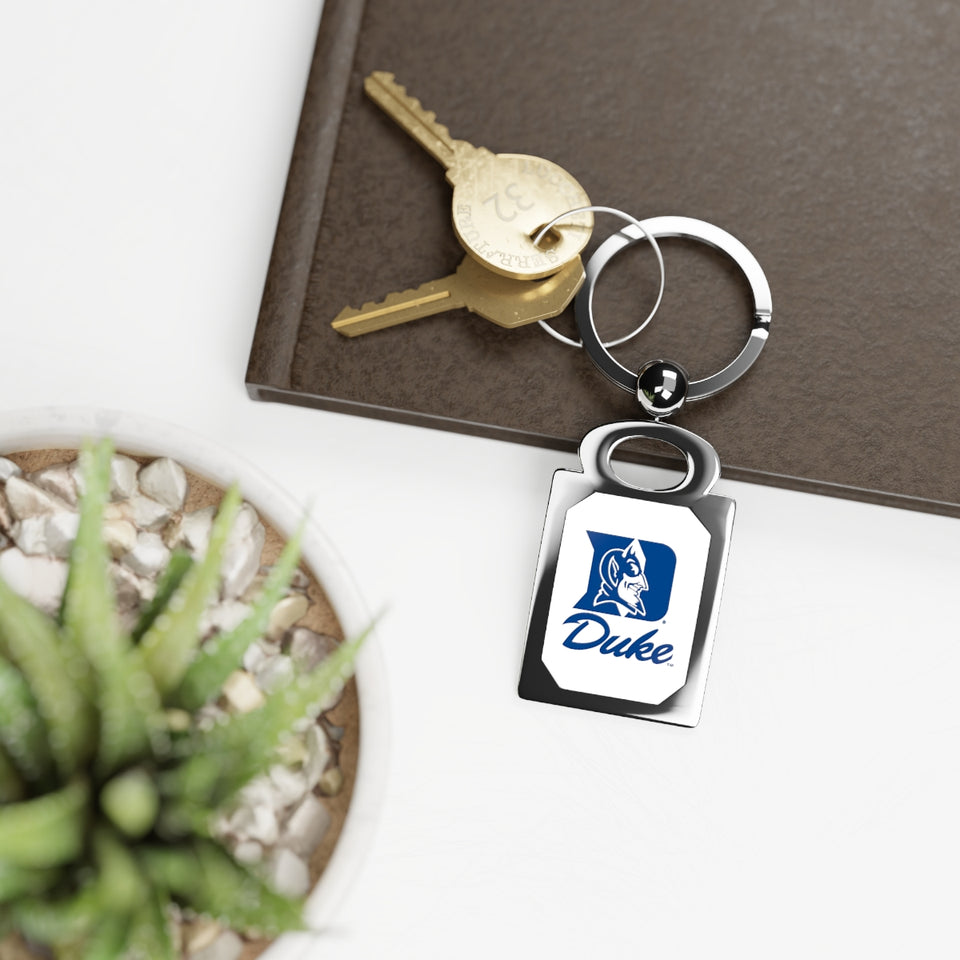 Duke Rectangle Photo Keyring
