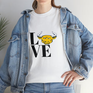 LOVE JCSU Unisex Heavy Cotton Tee