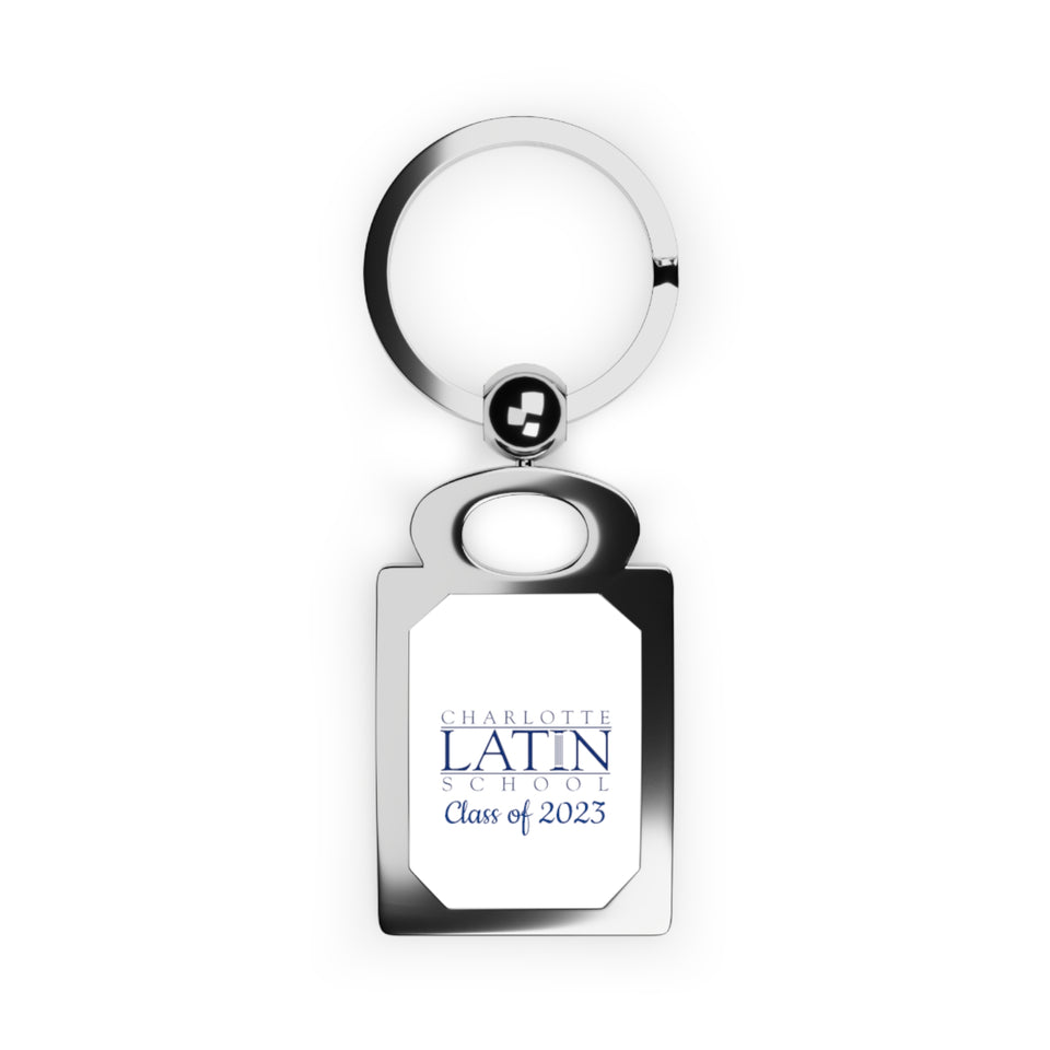 Charlotte Latin Class of 2023 Rectangle Photo Keyring