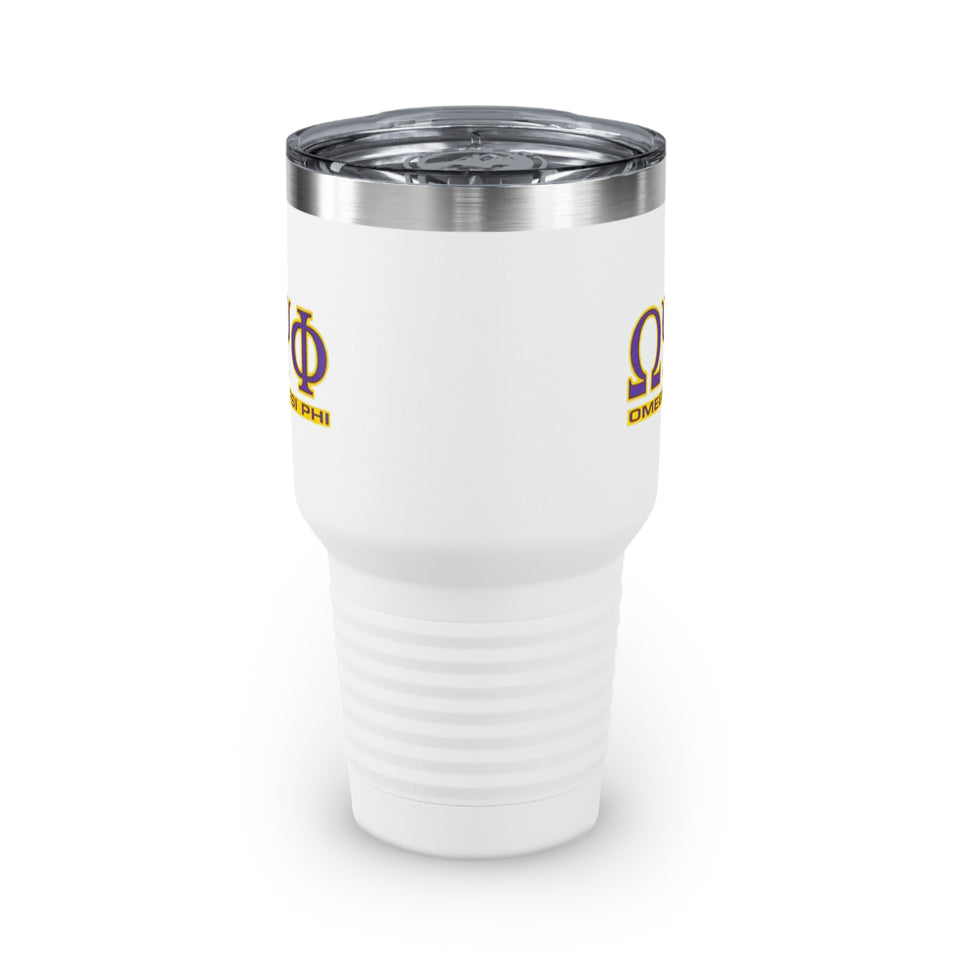 Omega Psi Phi Ringneck Tumbler, 30oz