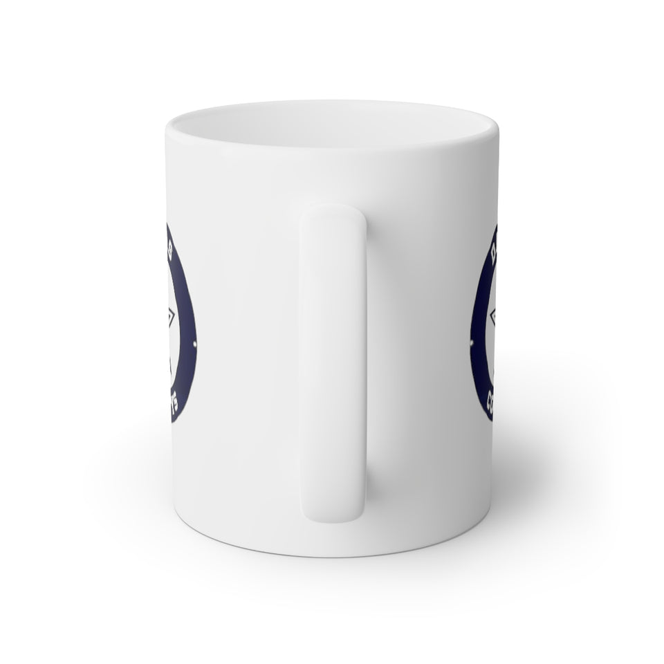 Dallas Cowboys White Mug, 11oz