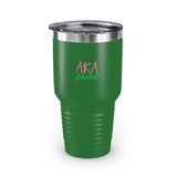 AKA Forever Ringneck Tumbler, 30oz (Small Lettering)