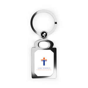 Lake Norman Christian School Rectangle Photo Keyring