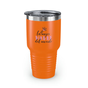 World's Best Mom Ringneck Tumbler, 30oz