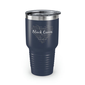 Black Queen Ringneck Tumbler, 30oz