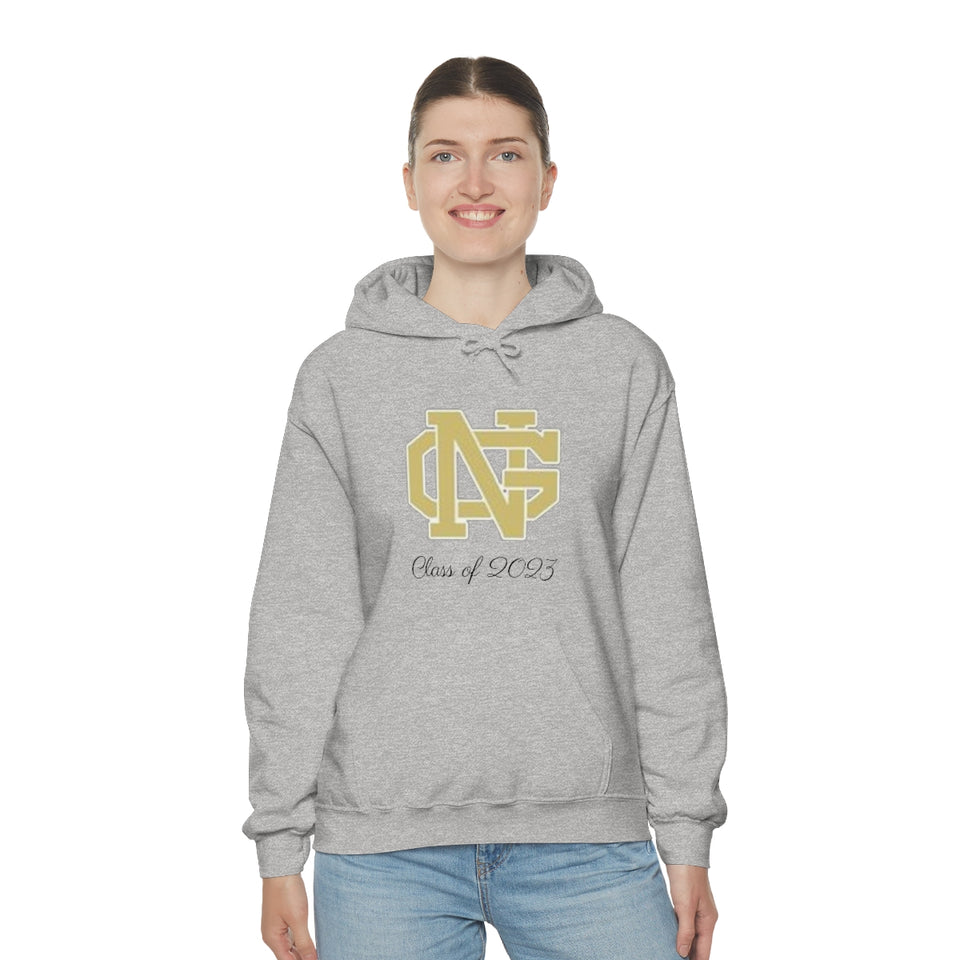 North Gaston Class of 2023 Unisex Heavy Blend™ Hooded Sweatshirt